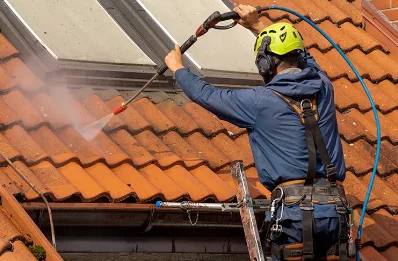 Démoussage et hydrofuge de toiture à Sorède